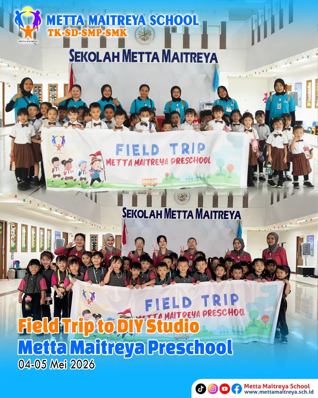 Field Trip to DIY Studio - Metta Maitreya Preschool